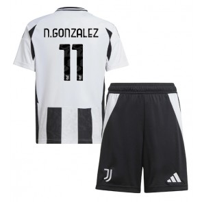 Juventus Nicolas Gonzalez #11 Domaci Dres za Dječji 2024-25 Kratak Rukavima (+ kratke hlače)